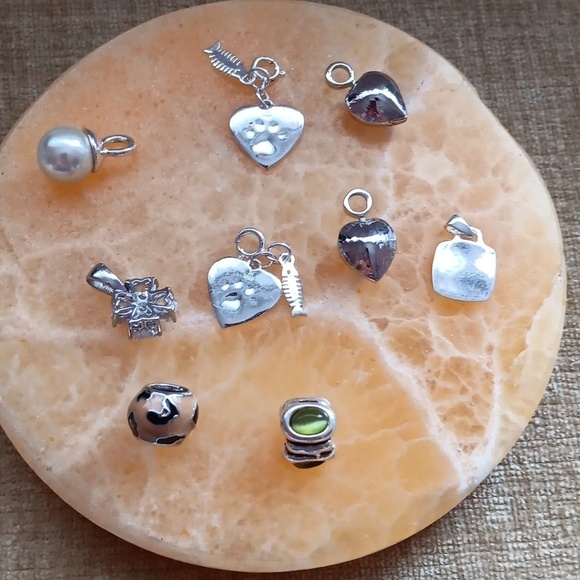 Silver Tone Bracelet Charms - Picture 5 of 6